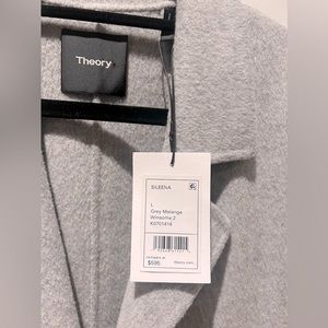 Theory Grey Melange coat